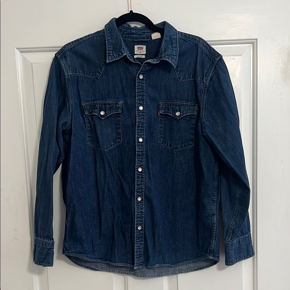 Levi's Denim Button-Up Shirt